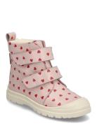 Boots - Flat - With Velcro Pink ANGULUS