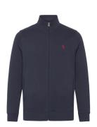 Uspa Sweat Collar/Zip Eran Men Navy U.S. Polo Assn.