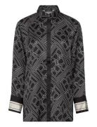Floretbbaude Shirt Black Bruuns Bazaar