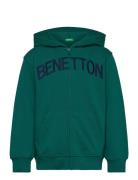 Jacket W/Hood L/S Green United Colors Of Benetton