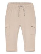 Cotton Jogger Cargo Pants Beige Mango