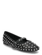 Fall Simili Mary Jane #P Black Bianco