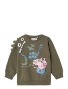 Nmmapo Peppapig Nreg Sweat Bru Cplg Green Name It