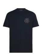 Stamp T-Shirt Navy Lyle & Scott