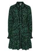 Yastilera Ls Shirt Dress S. Noos Green YAS