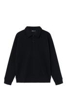 Nlmnikid Ls Polo Sweat Black LMTD