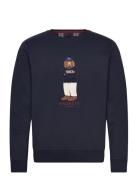 Harry Logo Crew Navy Hackett London