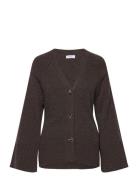 The Rebecca Cardigan Brown Marville Road