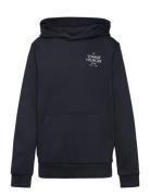 Th Logo Puff Print Reg Hoodie Navy Tommy Hilfiger