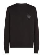 Hilfiger Stack Sweatshirt Black Tommy Hilfiger