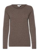 Wool & Cashmere Pullover Brown Rosemunde