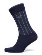 Men's Knit Short Socks Blue Emporio Armani