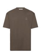 Joel T-Shirt 11415 Brown Samsøe Samsøe