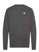 Badge Long Sleeve - Gots/Vegan Grey Knowledge Cotton Apparel