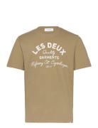 Barry T-Shirt Khaki Les Deux