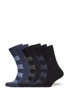 Th Men Rugby Sock 6P Ecom Blue Tommy Hilfiger