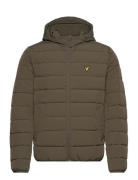 Lightweight Puffer Jacket Khaki Lyle & Scott