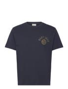 Garment Washed Tshirt Navy GANT