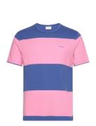 Bar Stripe Ss T-Shirt Pink GANT