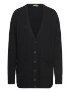 L/S Cardigan Black United Colors Of Benetton