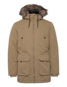 Jjeconstruct Faux Fur Parka Sn Beige Jack & J S