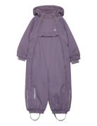 Snow Suit Purple Minymo