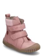 Sporty™ Velcro Boot Tex Pink Pom Pom