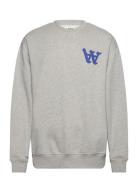 Wwnoel Gothic Sweatshirt Grey Double A By Wood Wood