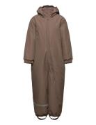 Snow Suit Solid Brown Mikk-line