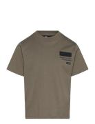 Hmlarchie T-Shirt S/S Khaki Hummel