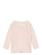 Rib Jersey Classic Longsleeve Shirt Pink Copenhagen Colors