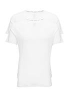 2P S/S V Neck White Calvin Klein