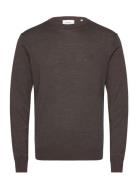 Greyson Merino Knit Brown Les Deux