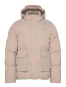 Montreal Puffer Jacket Beige Les Deux