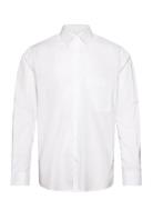 Organic Cotton Poplin Sune Shirt White Mads Nørgaard