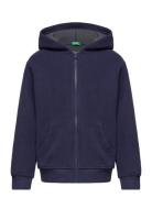 Jacket W/Hood L/S Navy United Colors Of Benetton