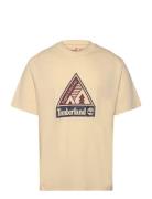 Outdoor Inspired Front Graphic Tee Angora Beige Timberland