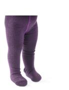 Wool Tights, Grey/Silver Purple Smallstuff