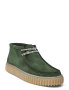 Torhill Hi G Green Clarks