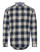 L/S Cotton Lumberjack Shirt Blue Superdry