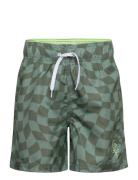 Swimshorts Bb Check Green Lindex