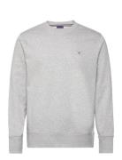 Reg Emb Original Shield C-Neck Grey GANT