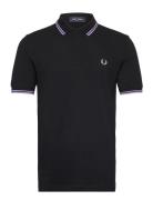 Twin Tipped Fp Shirt Black Fred Perry