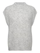 Patrisia Knit Vest Grey A-View