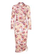 Printed Jersey Dress Pink Stella Nova