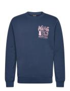 Left Chest Artwork Sweatshirt Navy Scotch & Soda