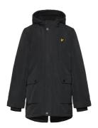 Fleece Lined Padded Coat Black Lyle & Scott