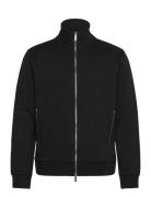 Dressy Full Zip Mock Black Michael Kors