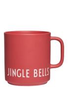 Favourite Cup With Handle Red Design Letters