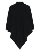 Pcfortuna High Neck Poncho Noos Bc Black Pieces